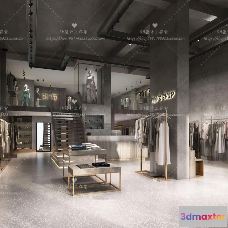 1115960 - CLOTHING STORE 3D SCENES - VRAY RENDER - 81