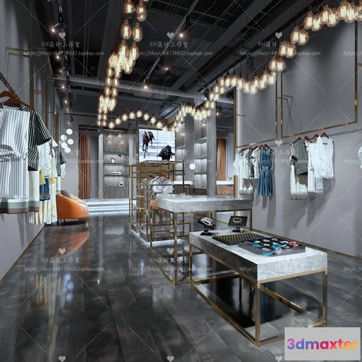 1115966 - CLOTHING STORE 3D SCENES - VRAY RENDER - 84