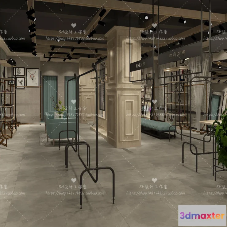 1115968 - CLOTHING STORE 3D SCENES - VRAY RENDER - 85