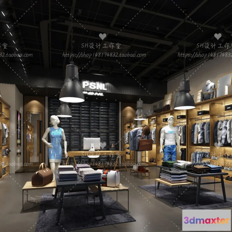 1115972 - CLOTHING STORE 3D SCENES - VRAY RENDER - 87