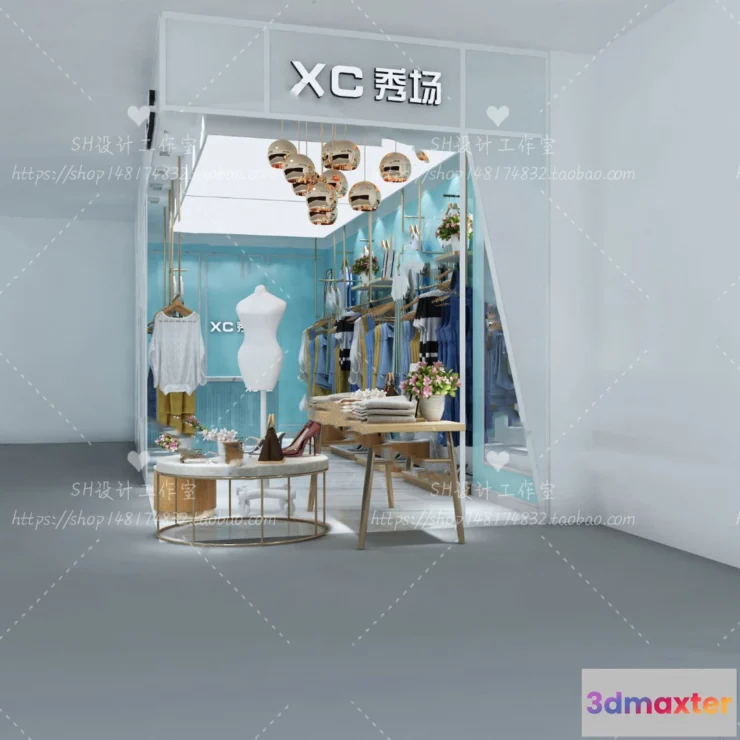 1115994 - CLOTHING STORE 3D SCENES - VRAY RENDER - 98