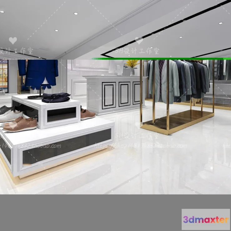 1116000 - CLOTHING STORE 3D SCENES - VRAY RENDER - 101