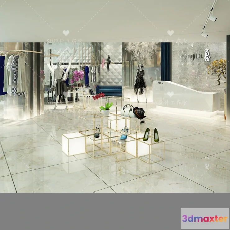 1116008 - CLOTHING STORE 3D SCENES - VRAY RENDER - 105