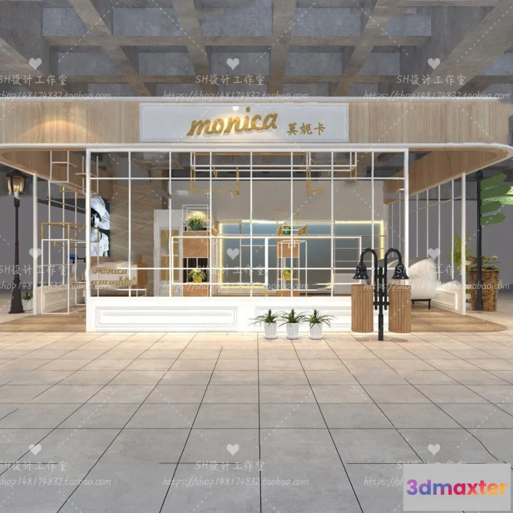 1116020 - CLOTHING STORE 3D SCENES - VRAY RENDER - 111