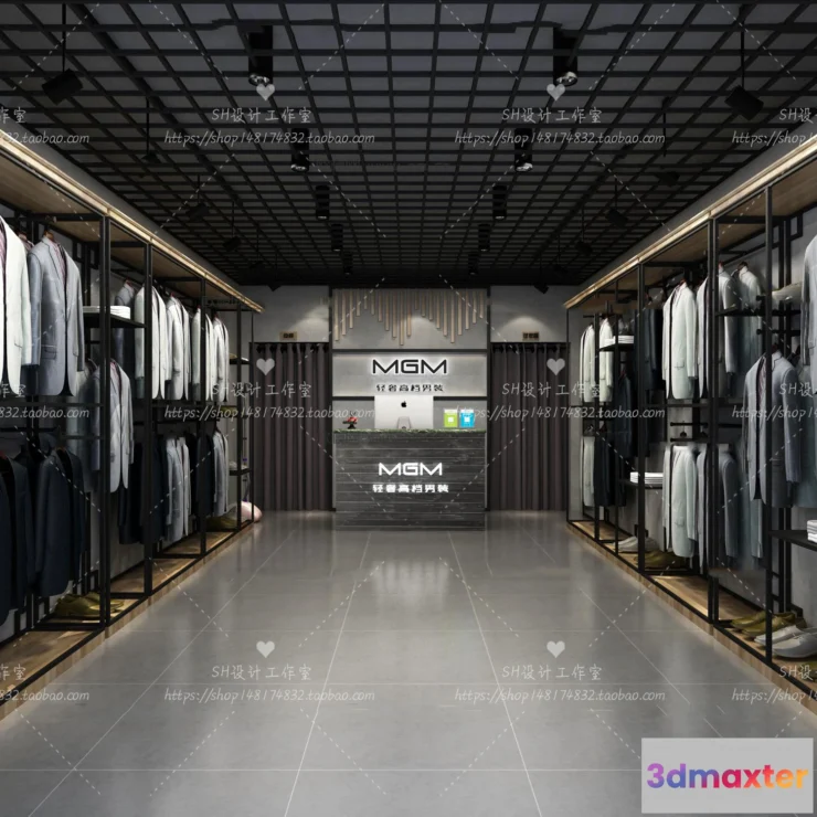 1116022 - CLOTHING STORE 3D SCENES - VRAY RENDER - 112