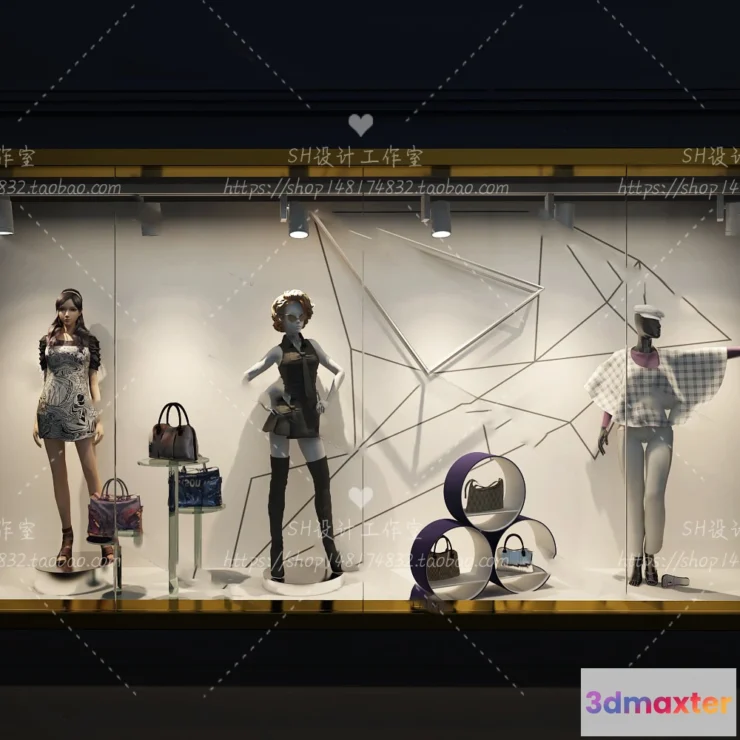 1116034 - CLOTHING STORE 3D SCENES - VRAY RENDER - 118