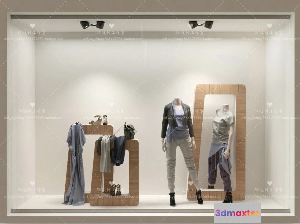 1116036 - CLOTHING STORE 3D SCENES - VRAY RENDER - 119