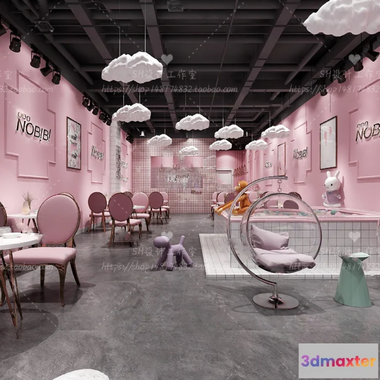 1116048 - COFFEE SHOP 3D SCENES - VRAY RENDER - 05