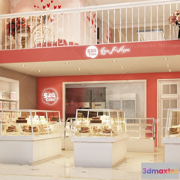 1116054 - COFFEE SHOP 3D SCENES - VRAY RENDER - 08