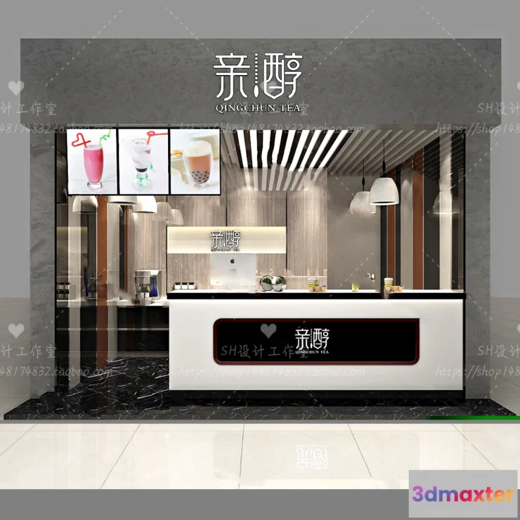 1116070 - COFFEE SHOP 3D SCENES - VRAY RENDER - 16