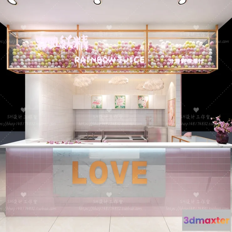 1116086 - COFFEE SHOP 3D SCENES - VRAY RENDER - 25