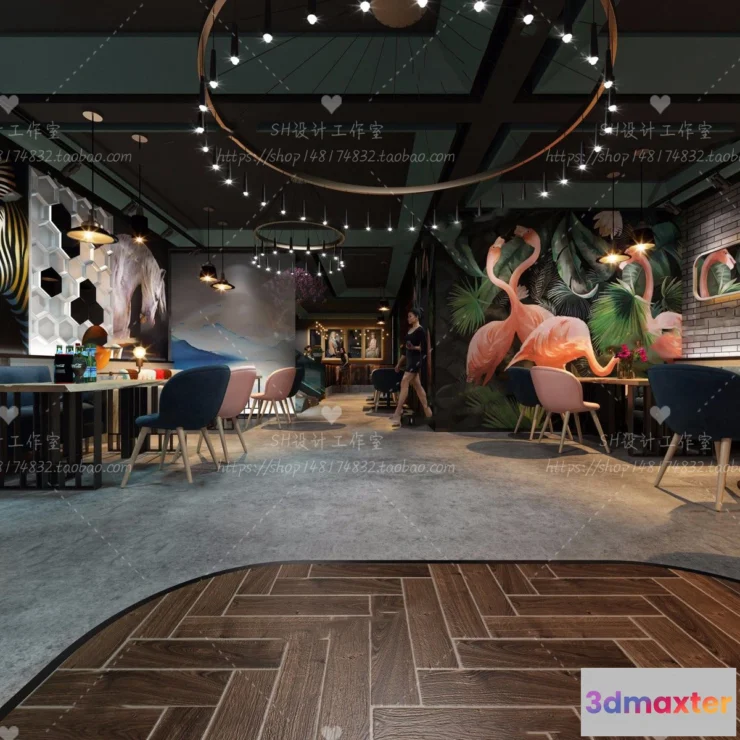 1116090 - COFFEE SHOP 3D SCENES - VRAY RENDER - 27