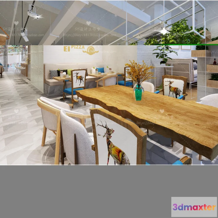 1116092 - COFFEE SHOP 3D SCENES - VRAY RENDER - 28