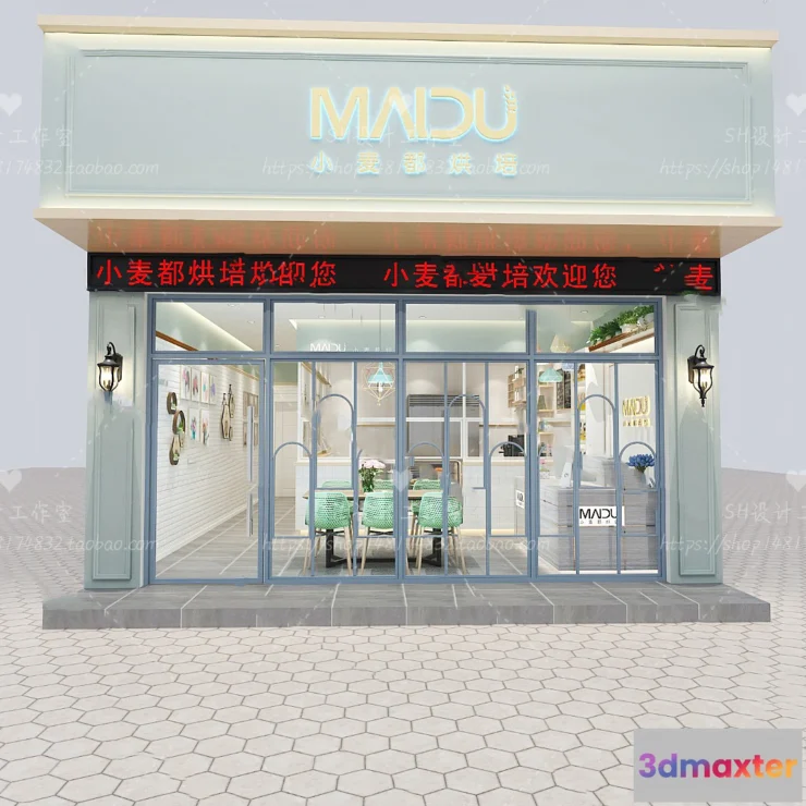 1116098 - COFFEE SHOP 3D SCENES - VRAY RENDER - 31