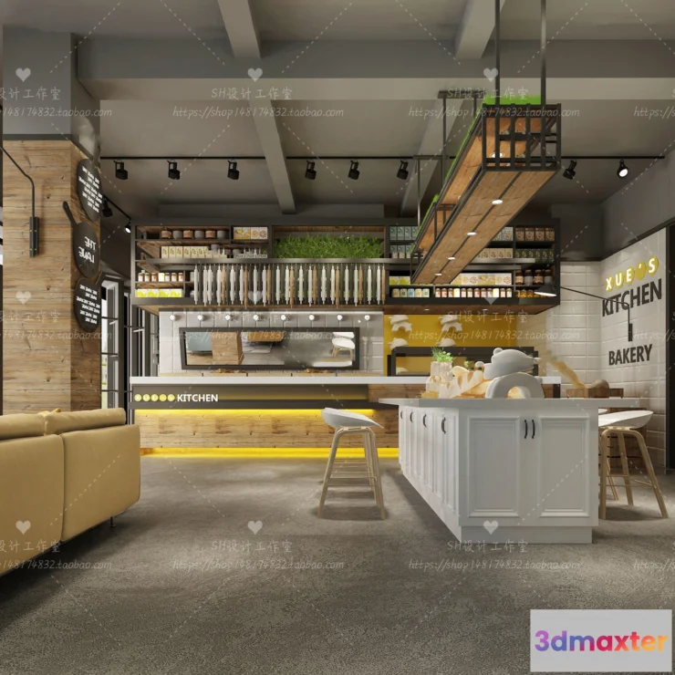 1116132 - COFFEE SHOP 3D SCENES - VRAY RENDER - 48