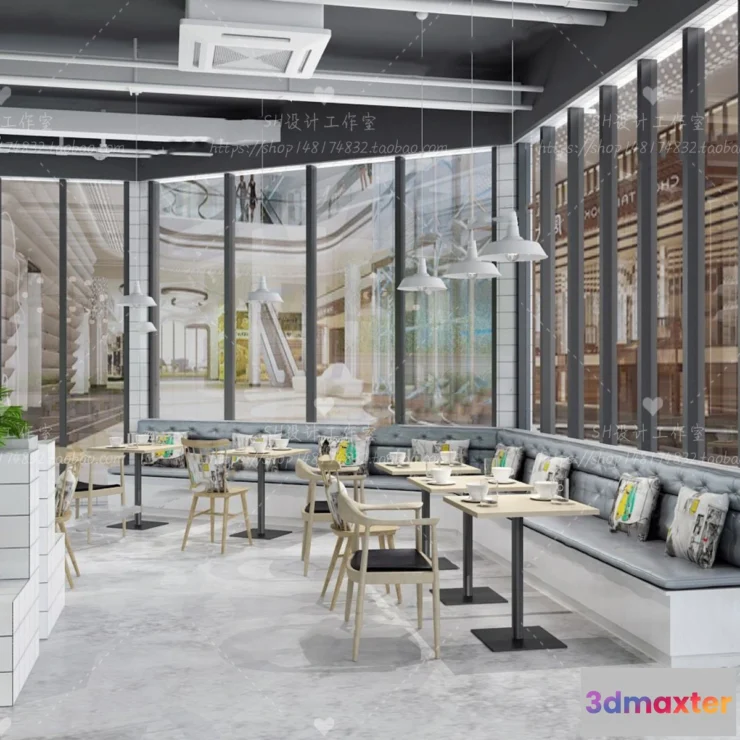 1116150 - COFFEE SHOP 3D SCENES - VRAY RENDER - 57