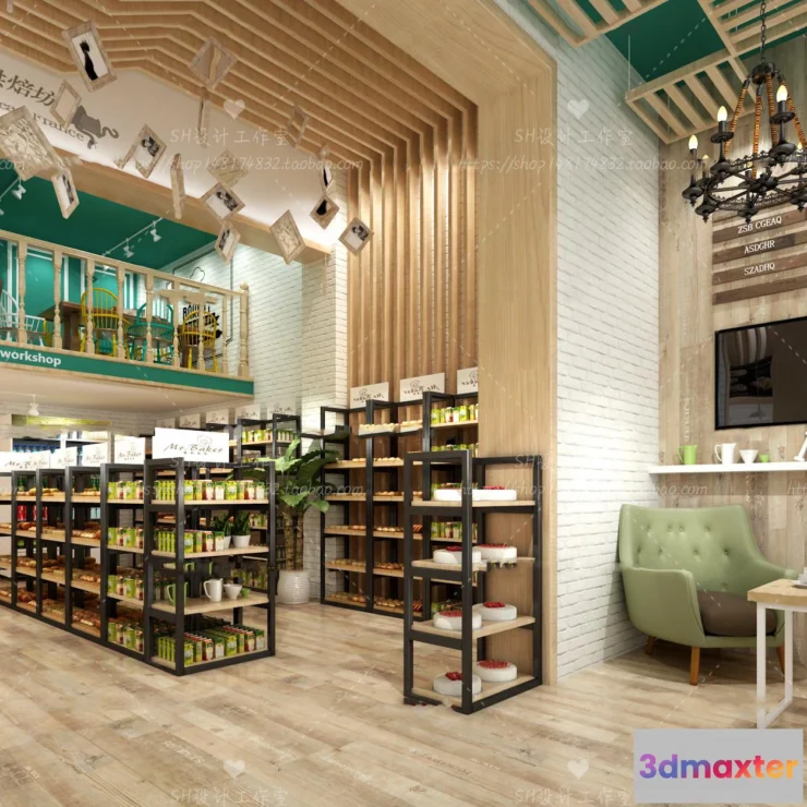 1116166 - COFFEE SHOP 3D SCENES - VRAY RENDER - 65