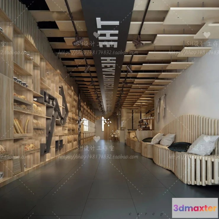 1116168 - COFFEE SHOP 3D SCENES - VRAY RENDER - 66