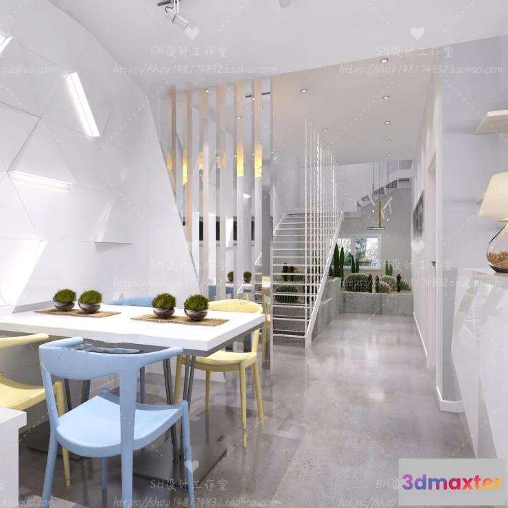 1116176 - COFFEE SHOP 3D SCENES - VRAY RENDER - 70