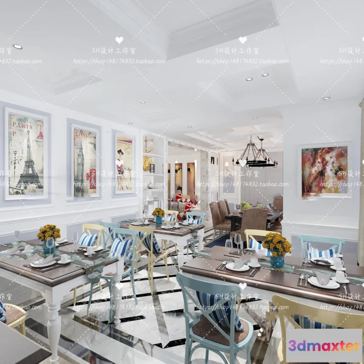 1116208 - COFFEE SHOP 3D SCENES - VRAY RENDER - 86