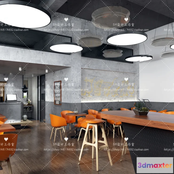 1116210 - COFFEE SHOP 3D SCENES - VRAY RENDER - 87