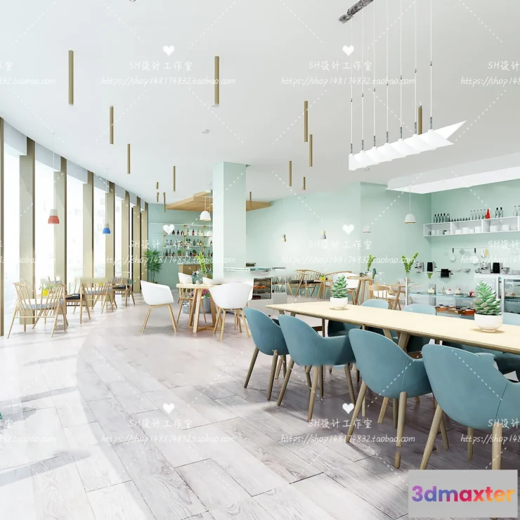 1116234 - COFFEE SHOP 3D SCENES - VRAY RENDER - 99