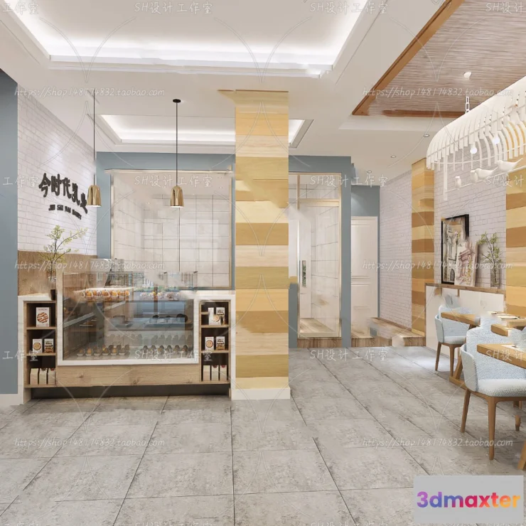 1116310 - COFFEE SHOP 3D SCENES - VRAY RENDER - 137