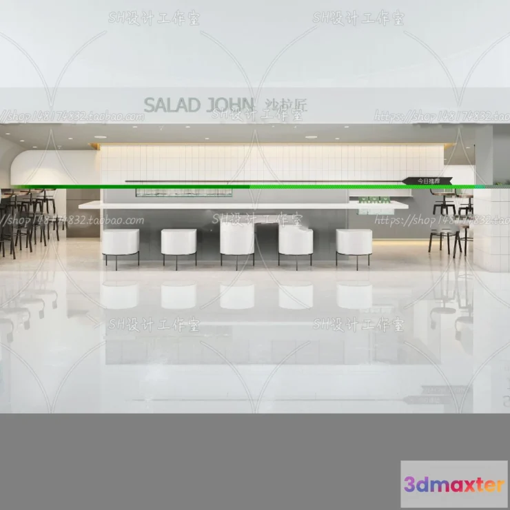 1116346 - COFFEE SHOP 3D SCENES - VRAY RENDER - 155