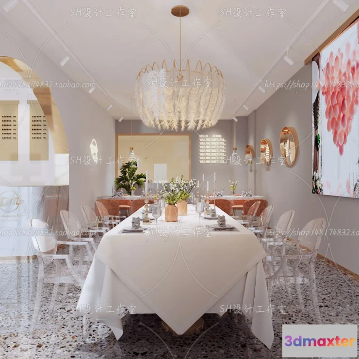 1116394 - COFFEE SHOP 3D SCENES - VRAY RENDER - 179