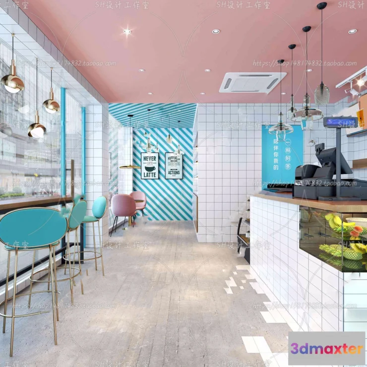 1116402 - COFFEE SHOP 3D SCENES - VRAY RENDER - 183