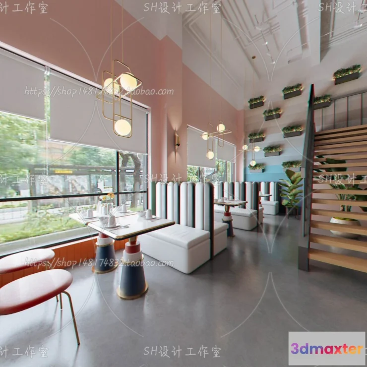 1116406 - COFFEE SHOP 3D SCENES - VRAY RENDER - 185