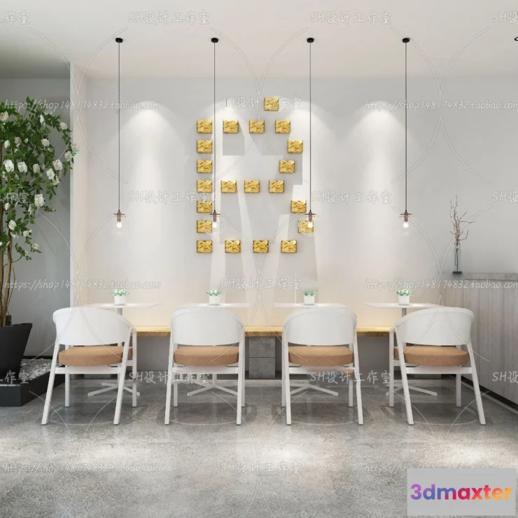 1116418 - COFFEE SHOP 3D SCENES - VRAY RENDER - 191