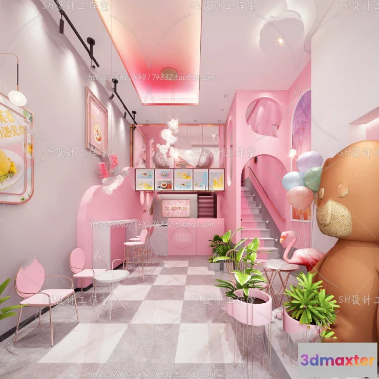 1116426 - COFFEE SHOP 3D SCENES - VRAY RENDER - 195