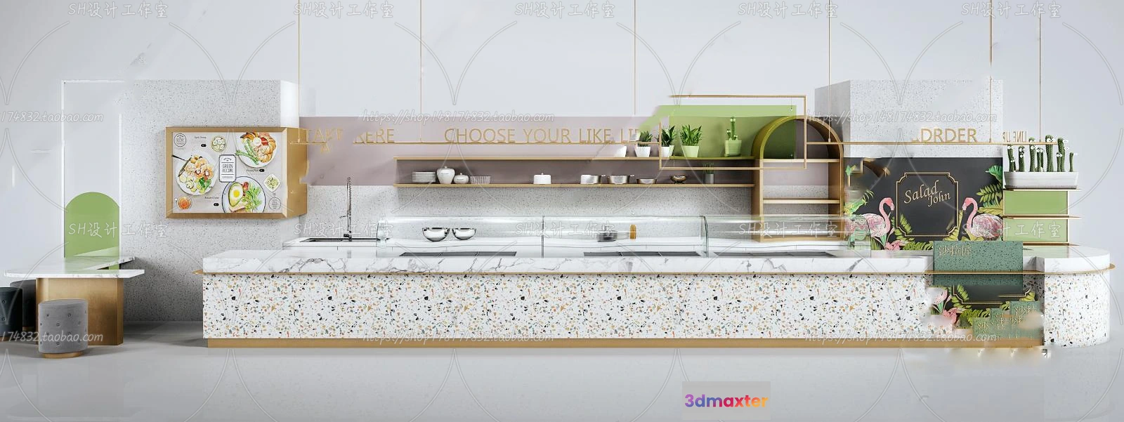 1116430 - COFFEE SHOP 3D SCENES - VRAY RENDER - 197