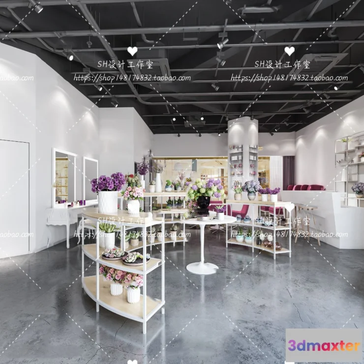 1116528 - FLOWER SHOP 3D SCENES - VRAY RENDER - 24