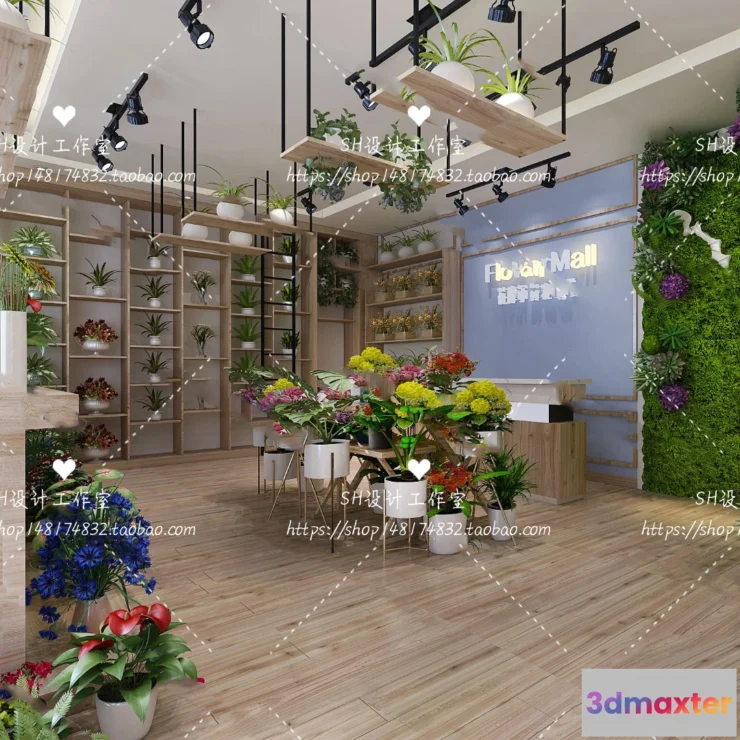 1116540 - FLOWER SHOP 3D SCENES - VRAY RENDER - 30