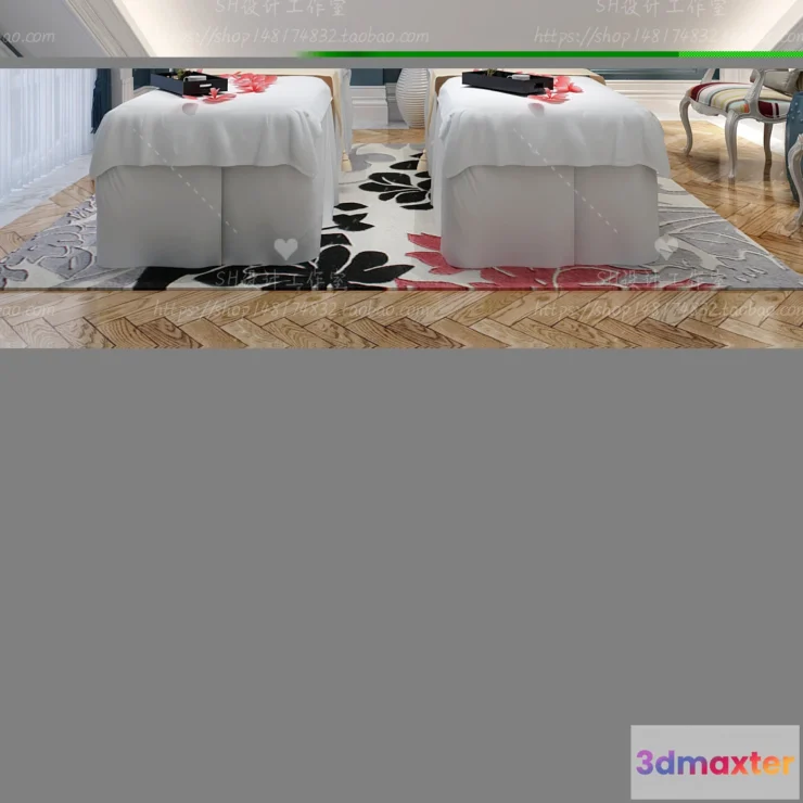 1119286 - SPA BEAUTY 3D SCENES - VRAY RENDER - 01