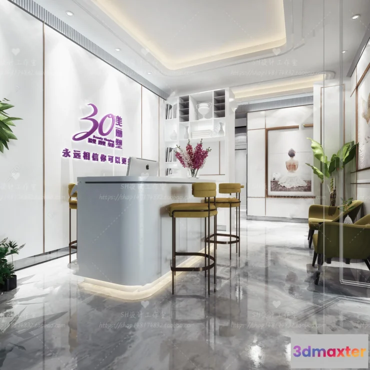 1119310 - SPA BEAUTY 3D SCENES - VRAY RENDER - 12