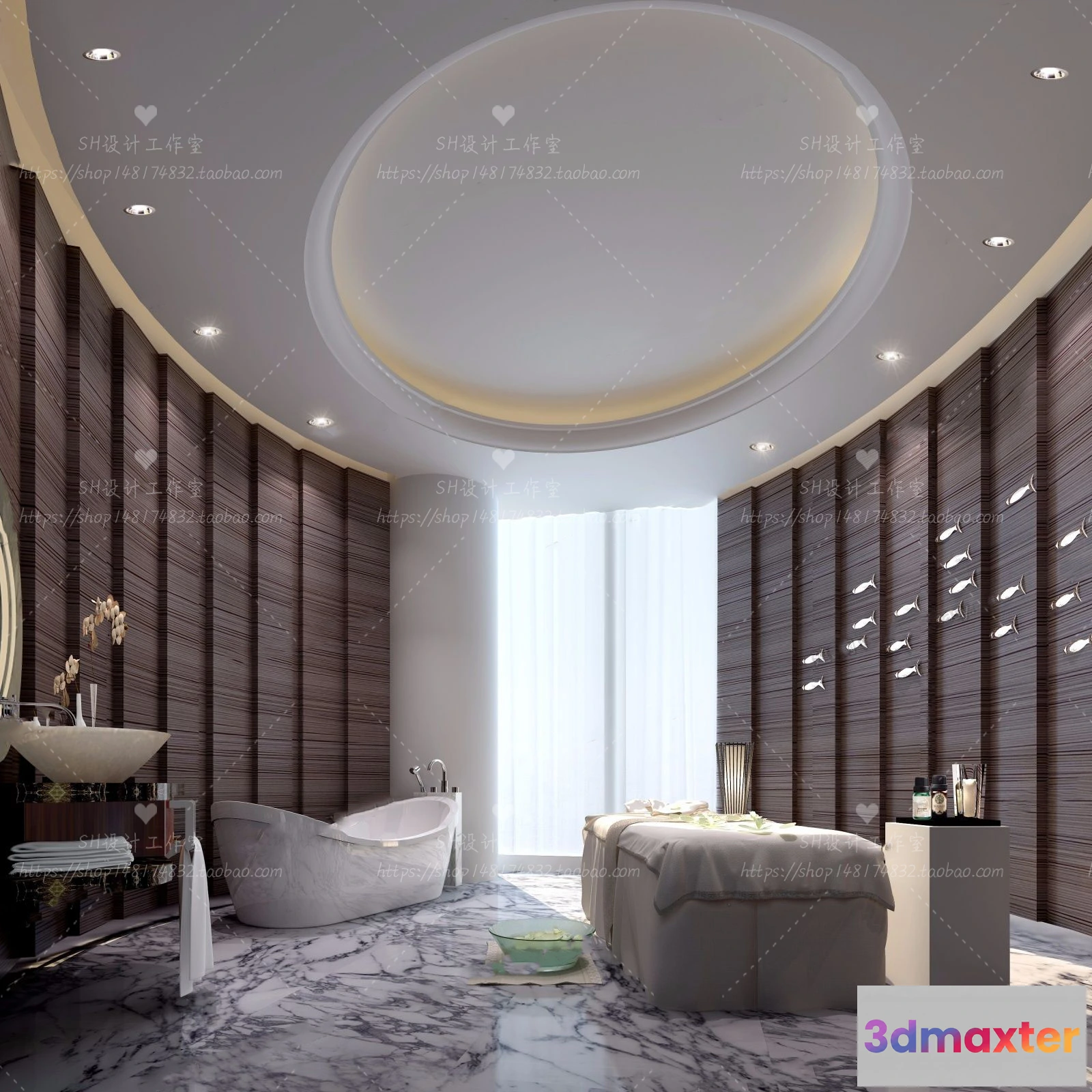 1119380 - SPA BEAUTY 3D SCENES - VRAY RENDER - 48