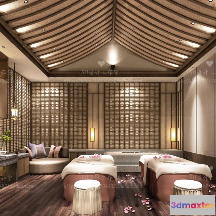 1119396 - SPA BEAUTY 3D SCENES - VRAY RENDER - 56