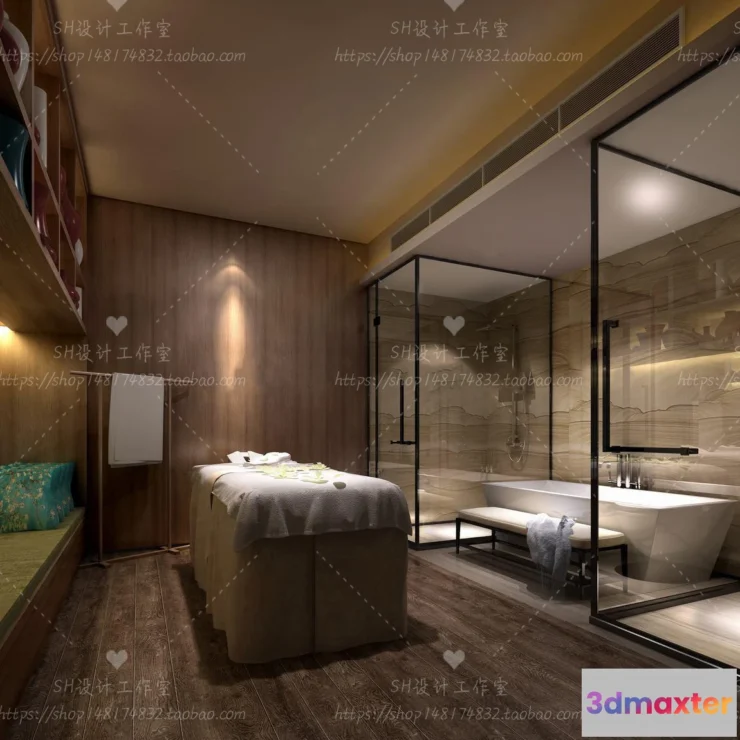 1119412 - SPA BEAUTY 3D SCENES - VRAY RENDER - 64