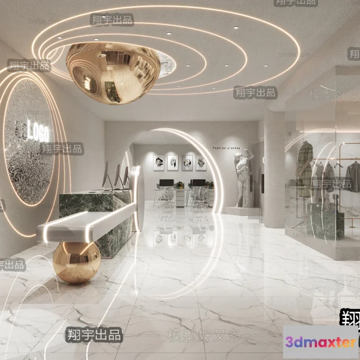 1121110 - CLOTHING STORE - 3D SCENES - 0024