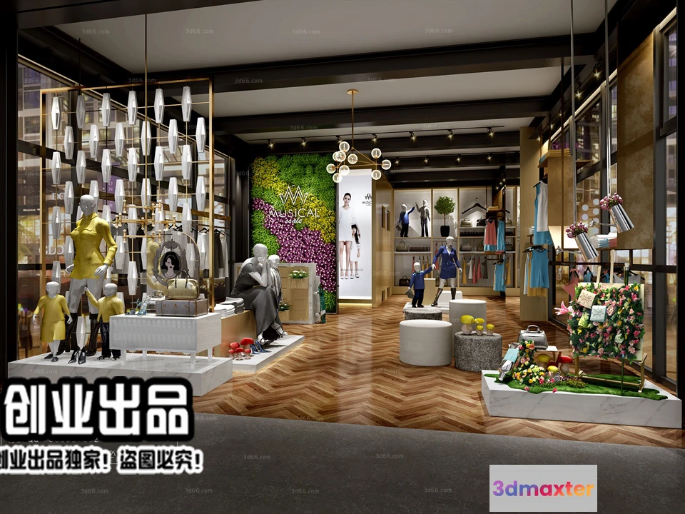 1121116 - CLOTHING STORE - 3D SCENES - 0027