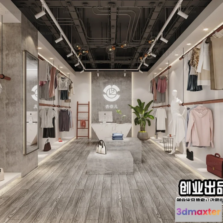 1121146 - CLOTHING STORE - 3D SCENES - 0042