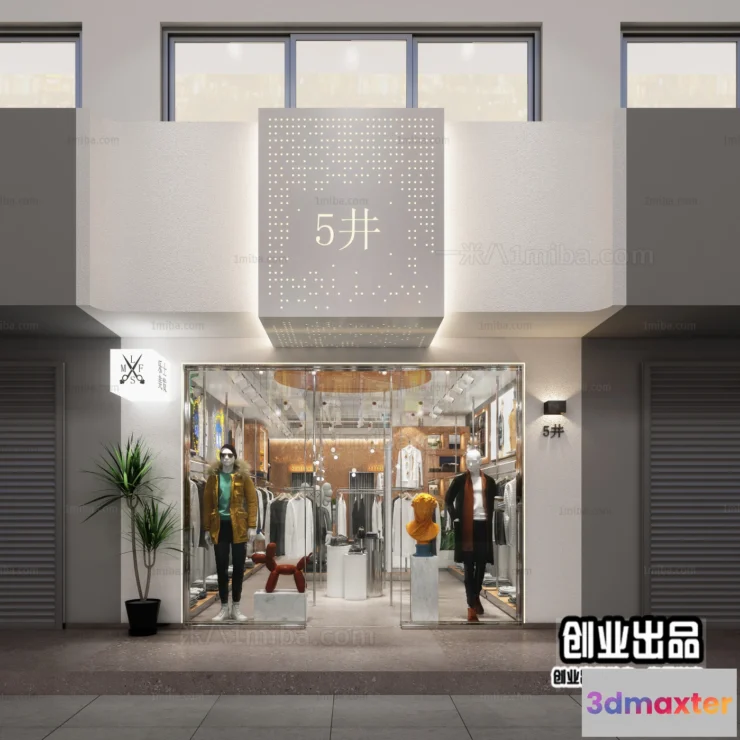 1121152 - CLOTHING STORE - 3D SCENES - 0045