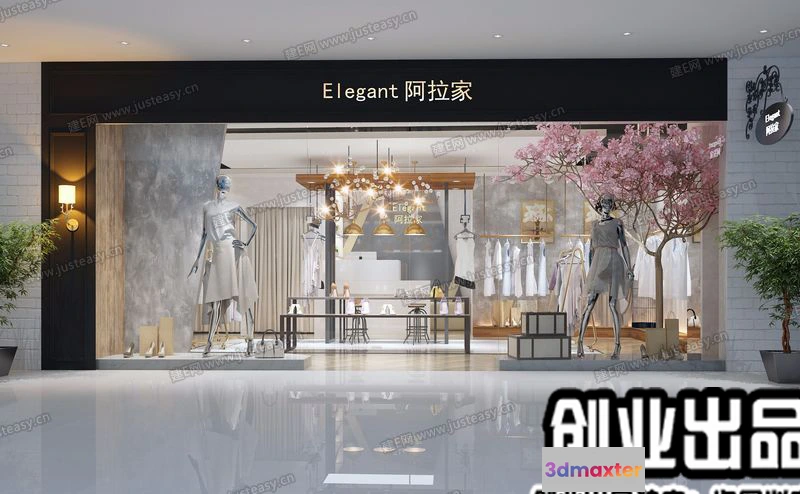 1121200 - CLOTHING STORE - 3D SCENES - 0069