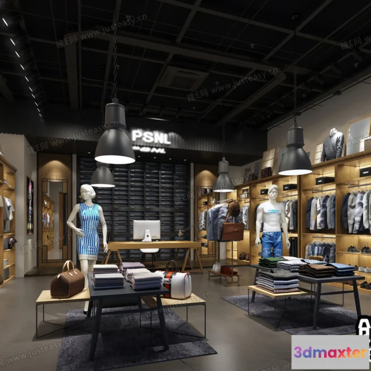 1121202 - CLOTHING STORE - 3D SCENES - 0070