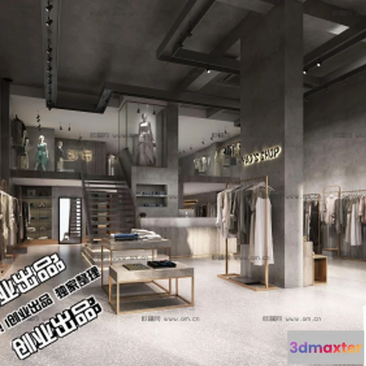 1121234 - CLOTHING STORE - 3D SCENES - 0086