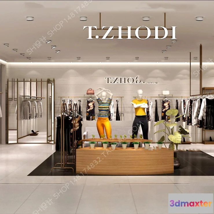 1121256 - CLOTHING STORE - 3D SCENES - 0097