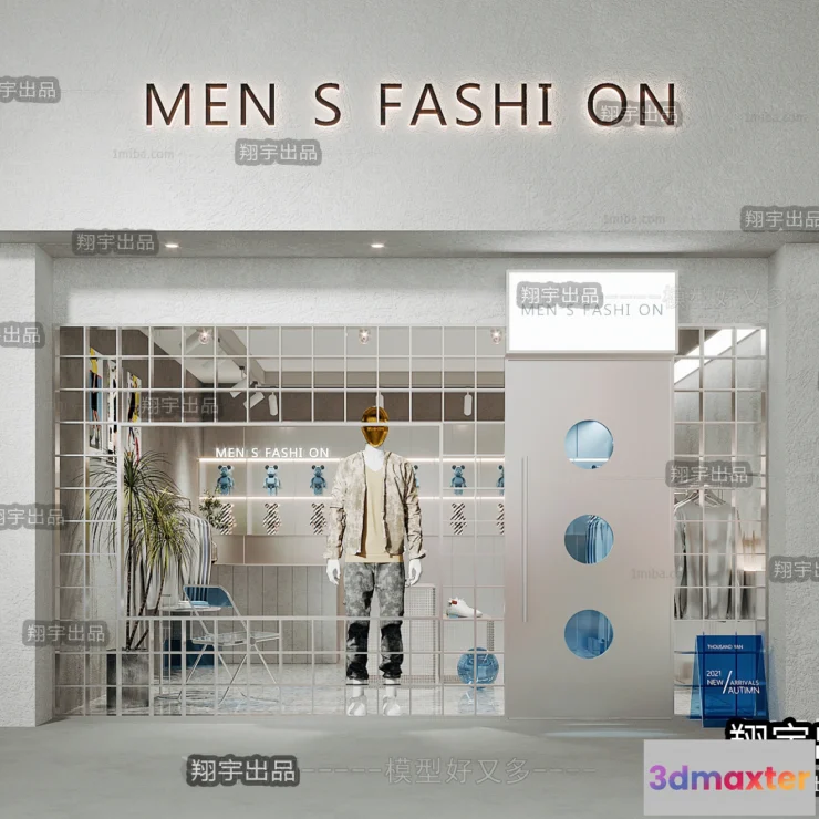 1121264 - CLOTHING STORE - 3D SCENES - 0101